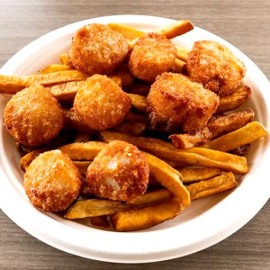 Scallops & Chips