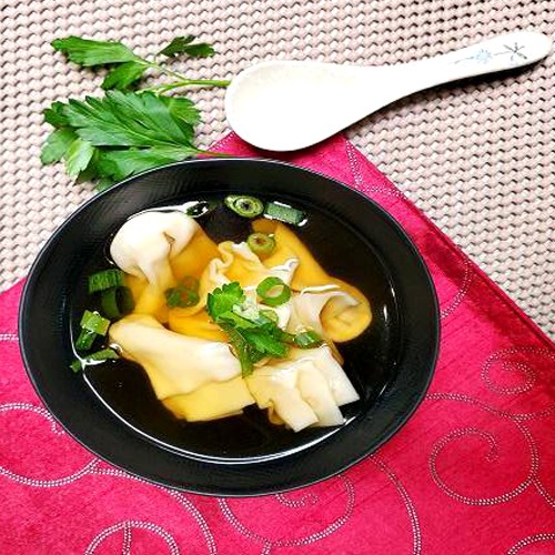 5. Wonton Soup with BBQ Pork