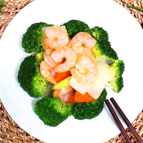 52. Shrimp with Broccoli