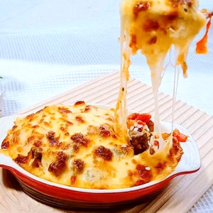 Baked Rice / Spaghetti