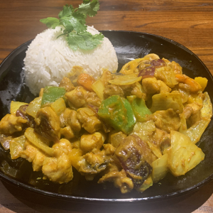 M17-1. Curry Chicken Rice / 咖喱鸡饭