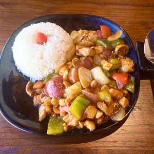M15-1. Kung Pao Chicken with Rice / 宫保鸡丁饭