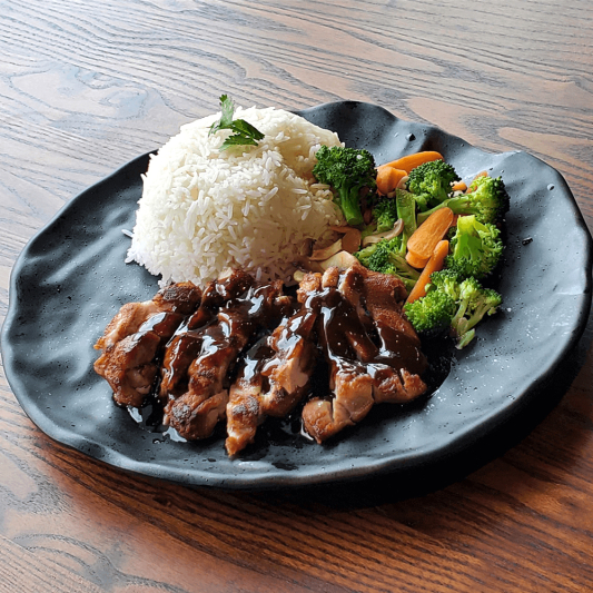 M21. Teriyaki Chicken / 照烧鸡饭/薯条