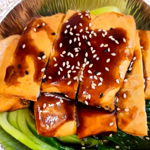 E48. Fried Bean Curd and Veggies