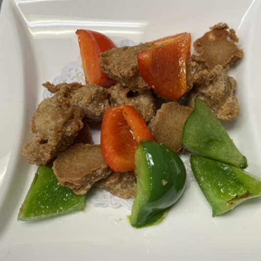 A8. Crispy Soy Fritters