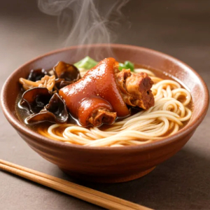 Knuckle, Black Fungus Vermicelli Soup