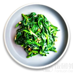 Stir-Fried Peashoots with Garlic 蒜茸炒豆苗