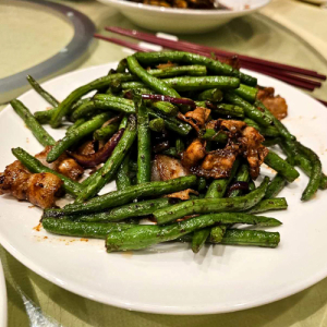 Stir-Fried Pork and Green Beans
