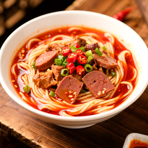 Special Spicy Mixed Pork Ramen Soup
