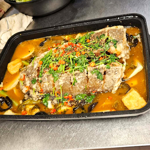 Signature Spicy Grilled Fish