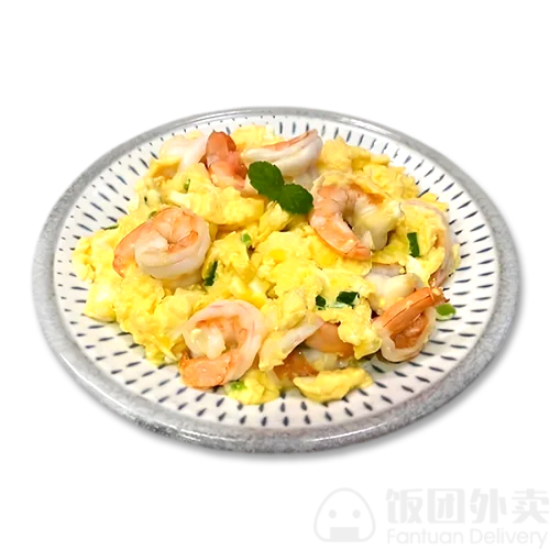 Scrambled Eggs with Shrimp