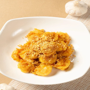 Fried Shrimps in Salted Egg Yolk