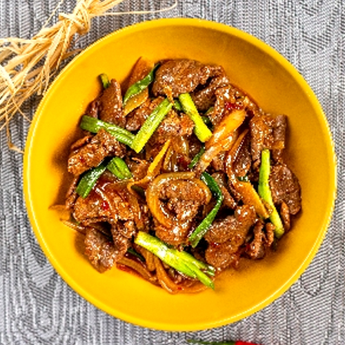 Beef and Green Onion Stir-Fry