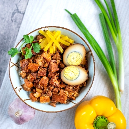 Minced Pork on Rice
