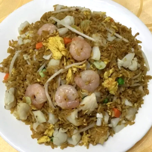 Mixed Seafood Fried Rice