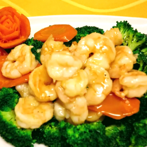 Shrimp with Broccoli