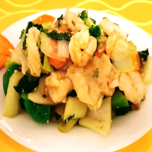 Seafood with Mixed Vegetables