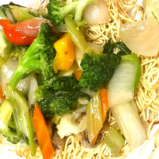 Mixed Vegetable Cantonese Chow Mein