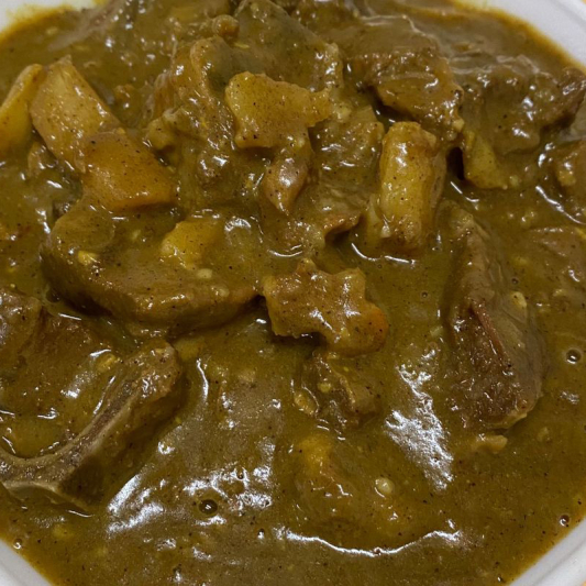 Goat with Curry Sauce