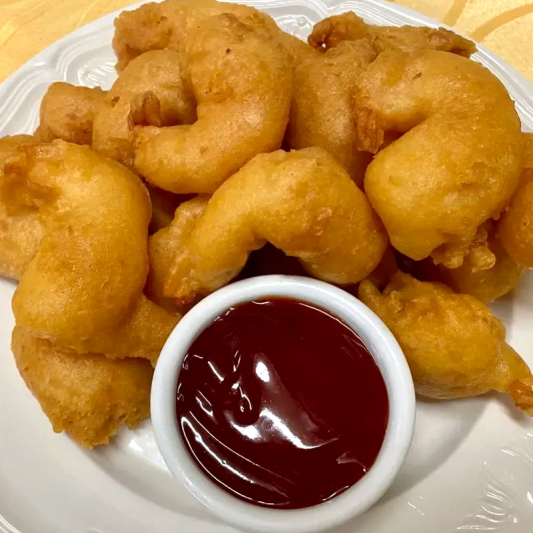Sweet and Sour Breaded Shrimp