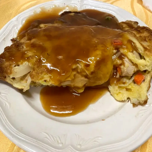 Chicken Egg Foo Young