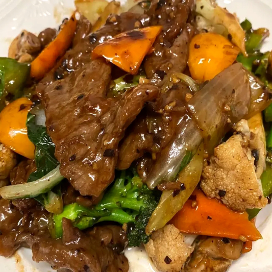 Beef with Black Bean Sauce