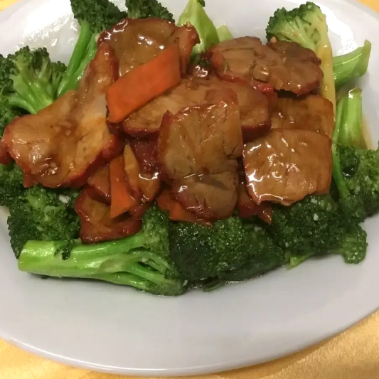 Sliced Pork with Broccoli