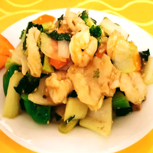 Seafood with Mixed Vegetables