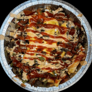 Beef Steak on Fries