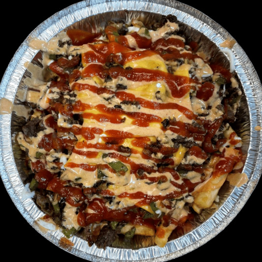 Beef Steak on Fries