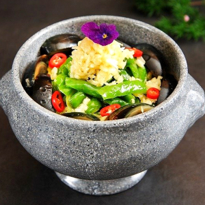 Spicy Preserved Egg with Pepper