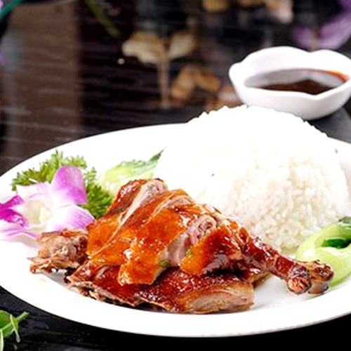 Signature Roast Duck with Rice