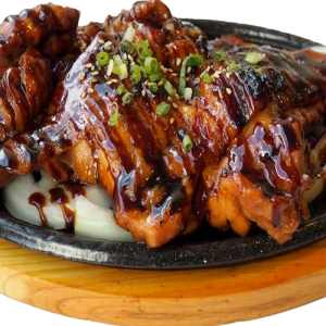 Hot Plate Grilled Teriyaki Chicken 철판 치킨 데리야끼 정식 