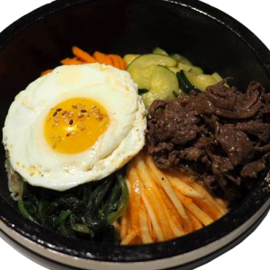 Stone Pot Bulgogi Bibimbap 돌솥 불고기비빔밥 