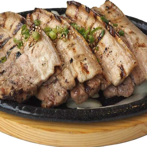 Hot Plate Grilled Pork Belly 철판 삼겹살 정식 