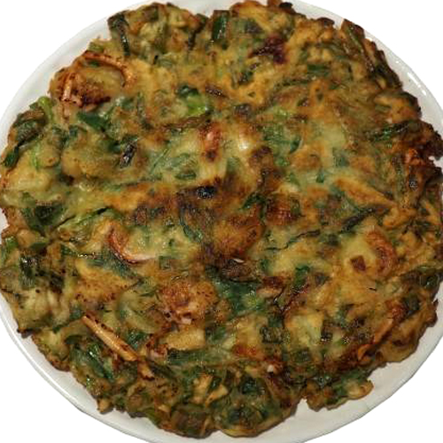 Seafood Pancake 해물파전 