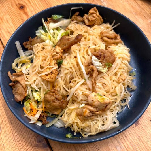 35c. Stir-Fry Rice Noodles