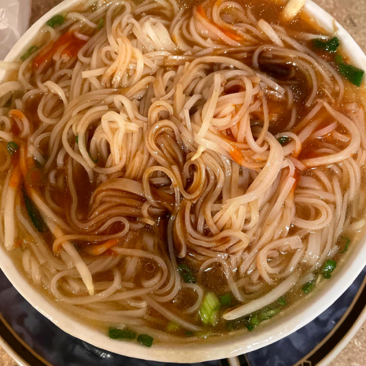 5. Rice Noodle Soup with Eye Round Steak / Phở Tái