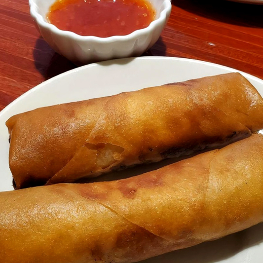 1t. Vegetarian Spring Rolls (2 Rolls)