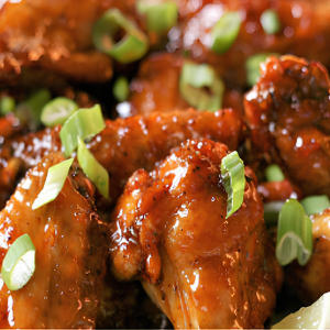 Honey Garlic Chicken Wings (8 pcs)