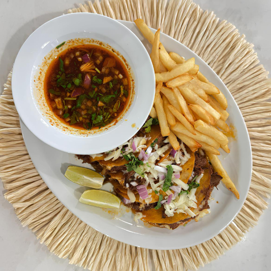 Beef Birria Tacos (5 pcs)