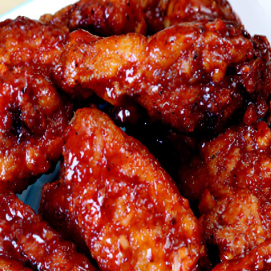 Honey BBQ Chicken Wings (8 pcs)