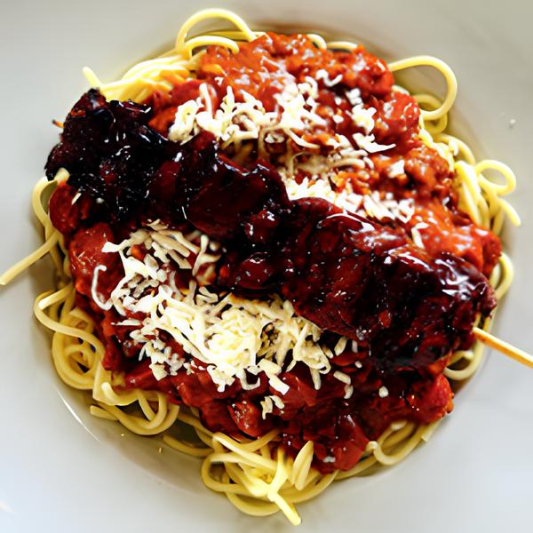 Pinoy-Style Spaghetti Combo