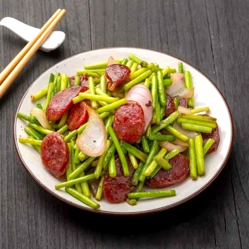 Spicy Sausage Stir-Fried Vegetables