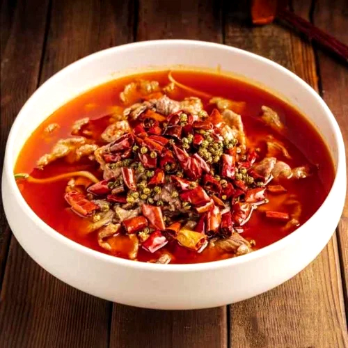Sliced Beef in Spicy Soup