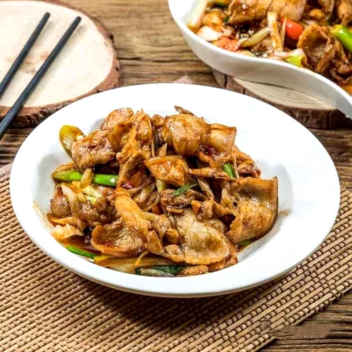 Double Cooked Sliced Pork Belly