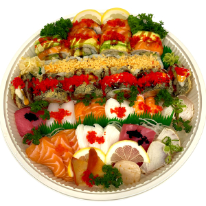 Maki, Sushi & Sashimi Platter Classic (32 pcs)