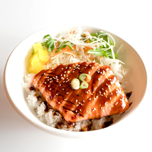 Salmon Teriyaki Don