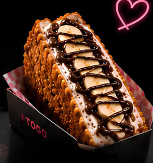 02. Banana Chocolate Sando