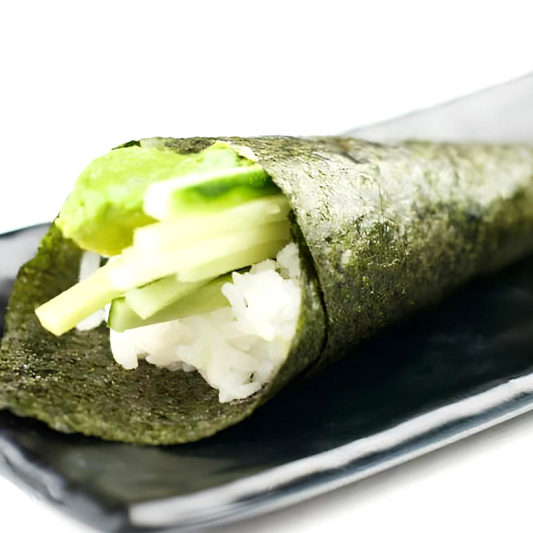 Avocado & Cucumber Hand Roll